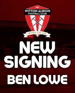 New Signing – Ben Lowe