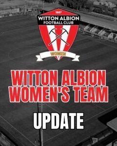 Witton Albion Women – UPDATE