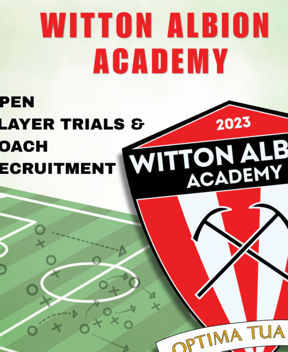 Witton Albion FC Launches Open Trials and Coach Recruitment for 2026/27 Season