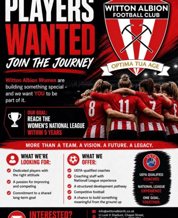 WITTON ALBION WOMENS TEAM TRIALS
